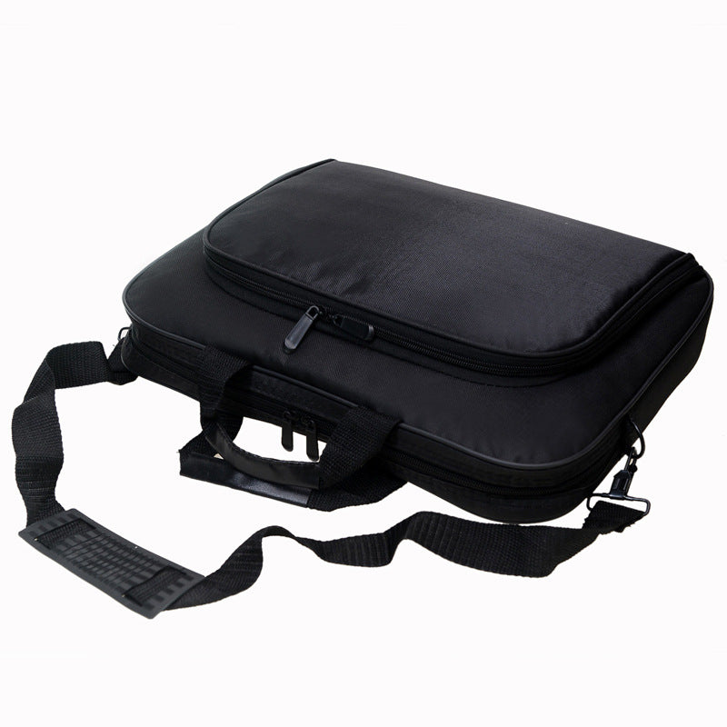 Business Nylon Laptop Schultertasche – Tragbare Computer Handtasche mit Reißverschluss im Schlichten Design Kaufschwan®
