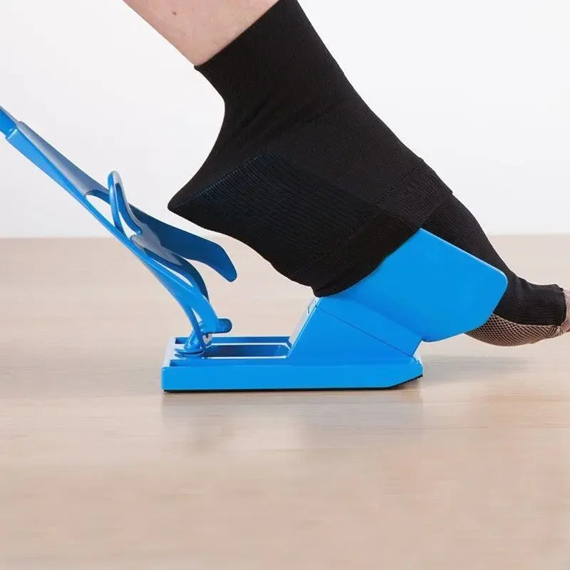 Sockenanziehhilfe für Senioren – Tragbare Flexible Sockenhilfe mit Einzigartigem Wiegen-Design | Anziehhilfe für Ältere & Rehabilitationsbedarf Kaufschwan®