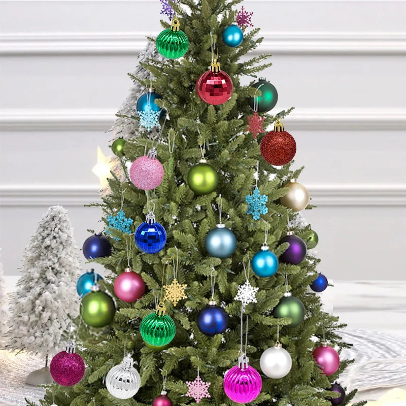 36 Stück Weihnachtskugeln Set – Rot & Gold | Christbaumkugeln Deko für Zuhause, Weihnachten & Neujahr 2026 Kaufschwan®