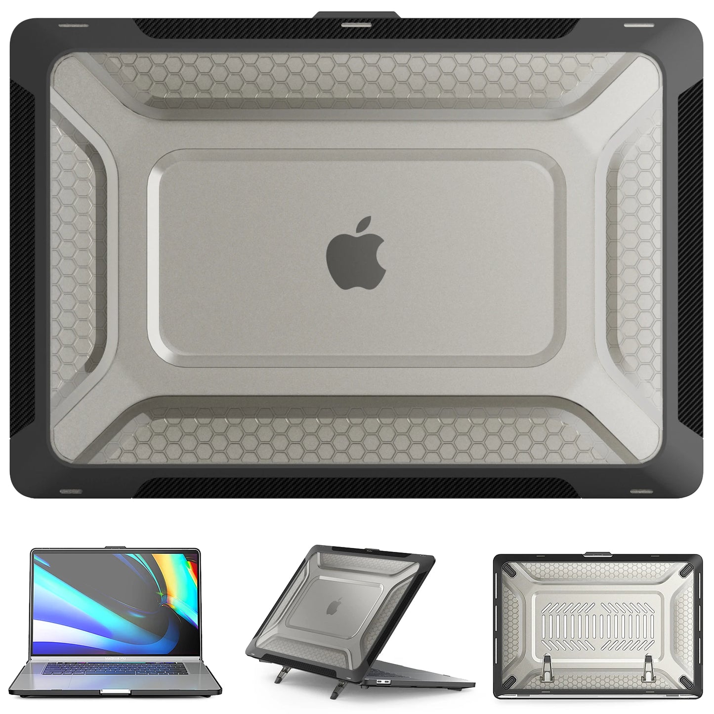 Outdoor Laptop Hülle für MacBook Air & Pro – Schlanke Stoßfeste Hartschalen Schutzhülle Kaufschwan®