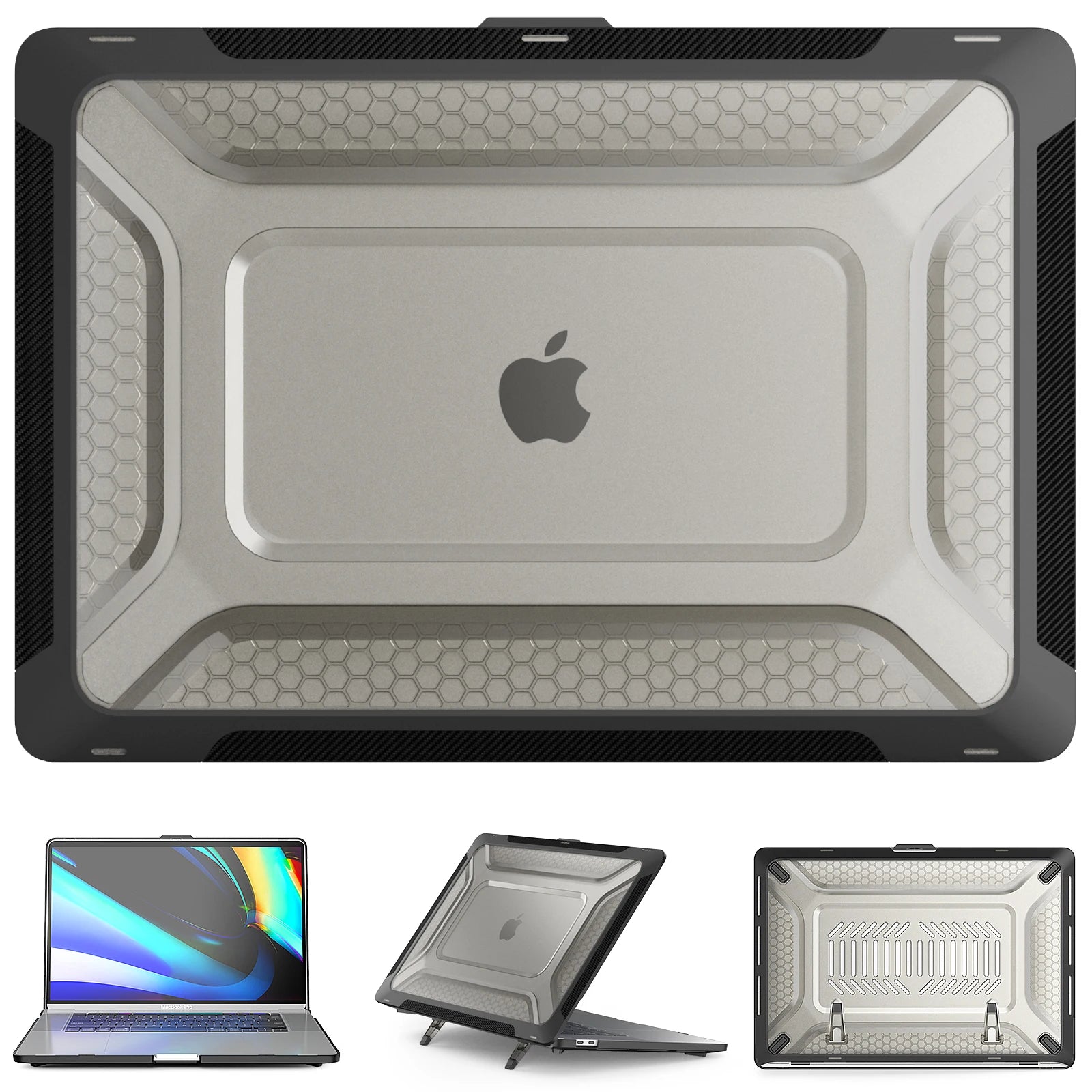 Outdoor Laptop Hülle für MacBook Air & Pro – Schlanke Stoßfeste Hartschalen Schutzhülle Kaufschwan®