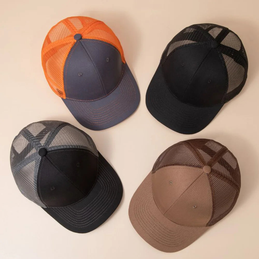 Sommer Baseballkappe | Atmungsaktiv UV-Schutz Outdoor Reise Baseballcap | Verstellbare Hip-Hop Sport Cap für Herren & Damen Kaufschwan®