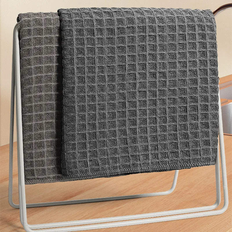 25×25 cm Küchen Reinigungstücher – Fettabweisende Mikrofaser Wischtücher | Saugfähige Geschirrtücher für Haushalt & Küche Kaufschwan®