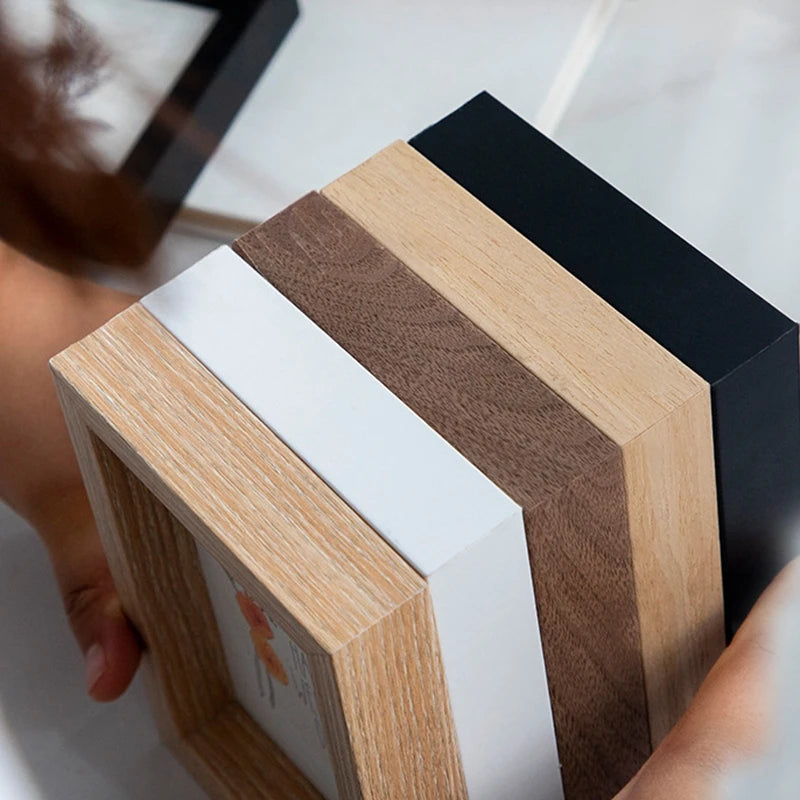 Holz Bilderrahmen – Wand- und Tischdisplay für Wohn- und Büro Dekoration Kaufschwan®