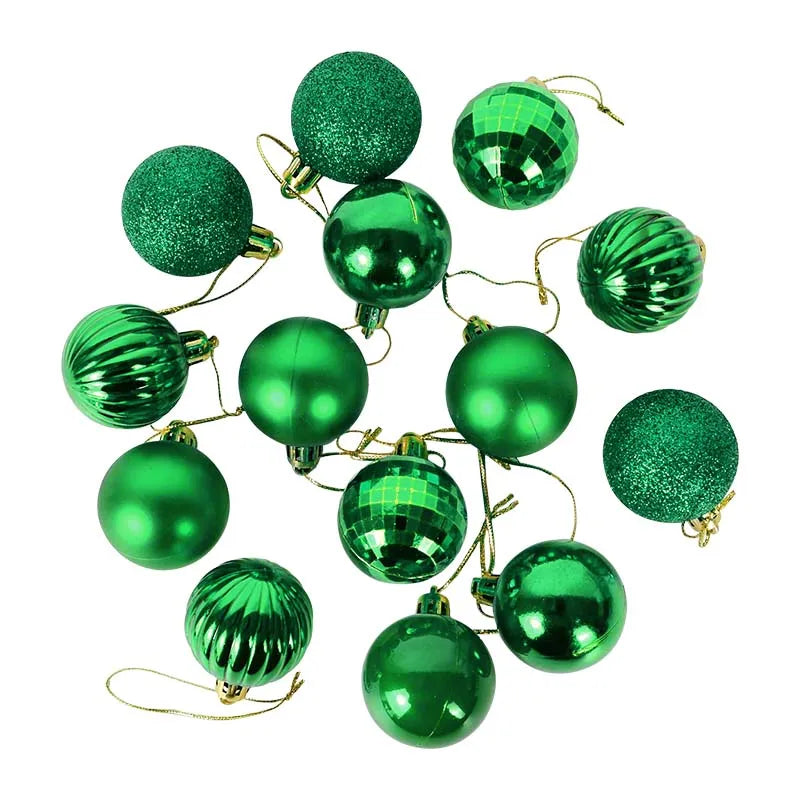 36 Stück Weihnachtskugeln Set – Rot & Gold | Christbaumkugeln Deko für Zuhause, Weihnachten & Neujahr 2026 Kaufschwan®