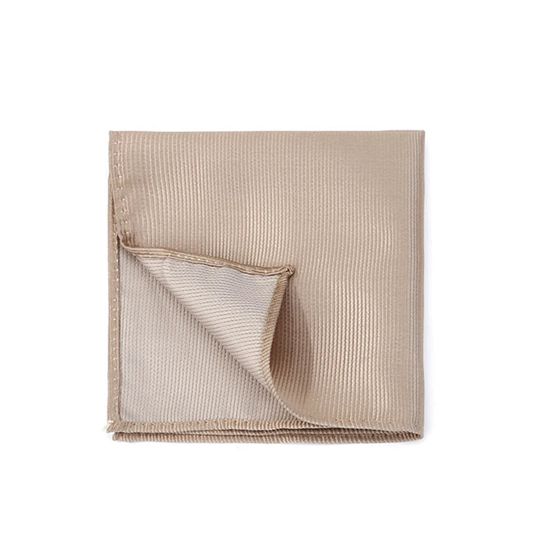 Klassisches Herren Einstecktuch – Mehrfarbig, Einfarbig & Gestreift, Elegantes Business-Accessoire für Anzüge Kaufschwan®