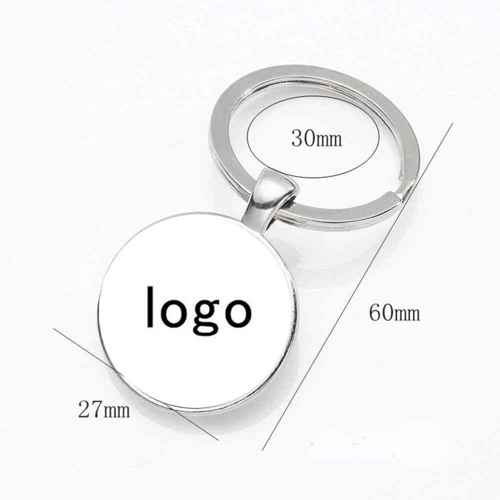 Personalisierter Schlüsselanhänger mit Logo – Individuelle Schwarz-Weiß oder Farb-Foto Gravur | Firmenlogo & Persönliches Geschenk Kaufschwan®