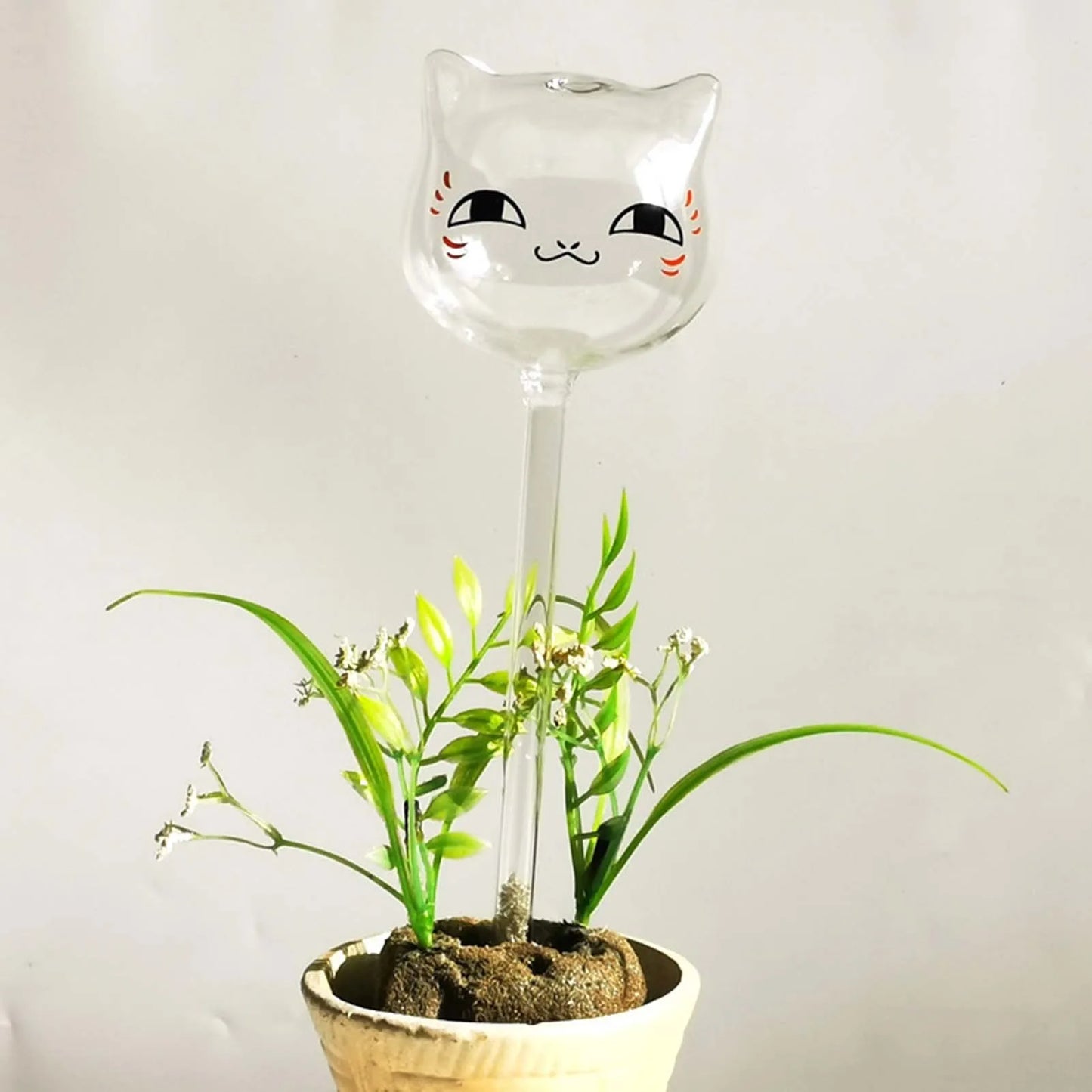 Automatische Pflanzenbewässerungskugeln aus Glas – Selbstbewässernde Kugeln | Transparentes Tropfbewässerungssystem für Haus & Gartenpflanzen Kaufschwan® Design 1