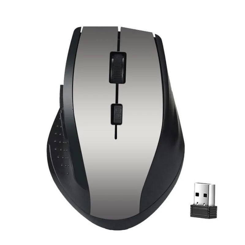 2.4GHz Kabellose Gaming Maus – Ergonomische Computer PC Maus mit USB Empfänger | Laptop Zubehör Kaufschwan®