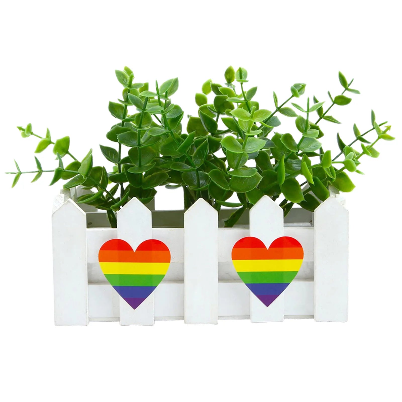 500 Stück Pride Aufkleber – Regenbogen Herz & Quadrat Etiketten | 3,8cm/2,5cm Klebeaufkleber für Tasse, Tasche, Vase & DIY-Dekoration Kaufschwan®