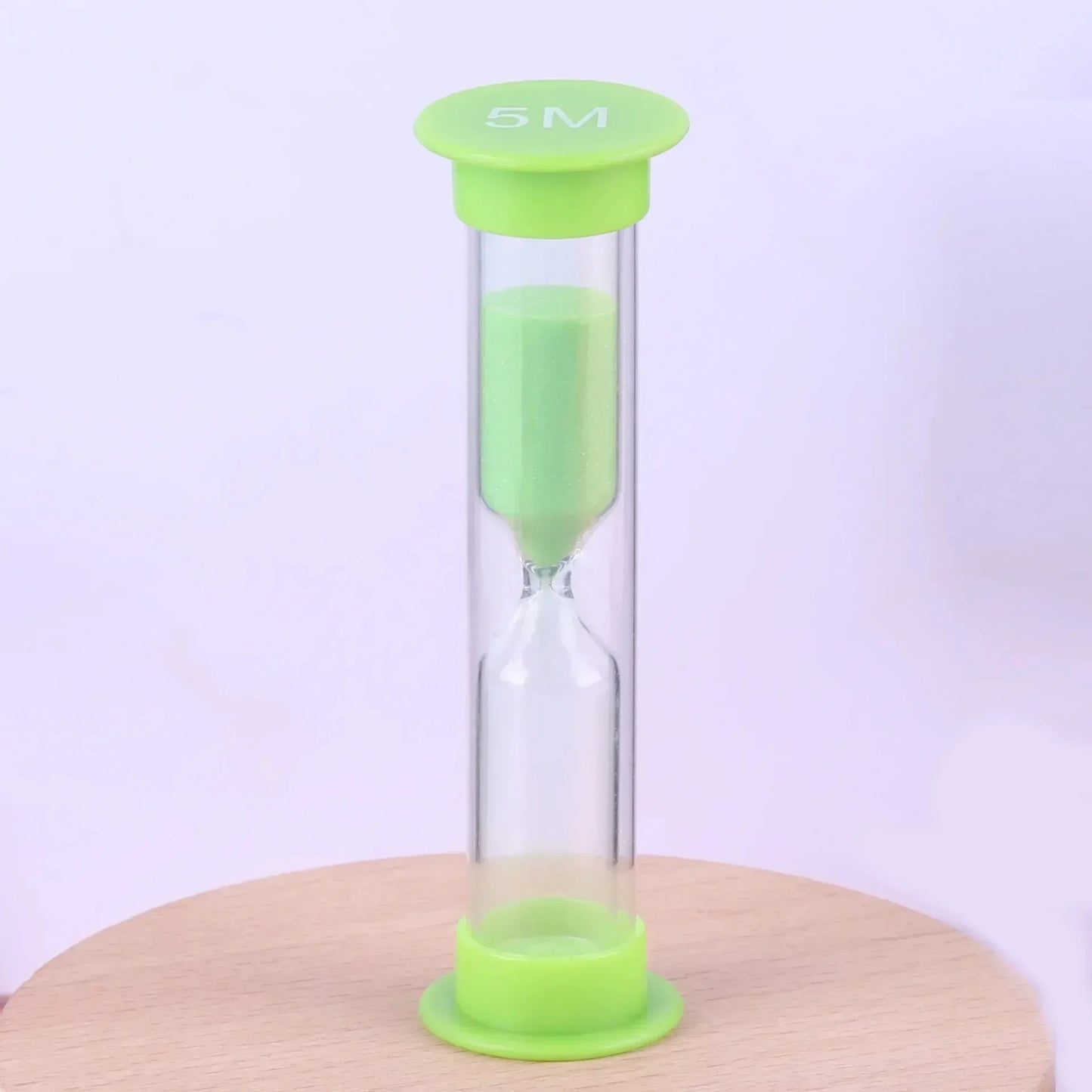 Bunte Kunststoff Sanduhr – Dekorativer Kinder Timer für Zuhause, Kindergarten & Garten Kaufschwan® 5 Minuten