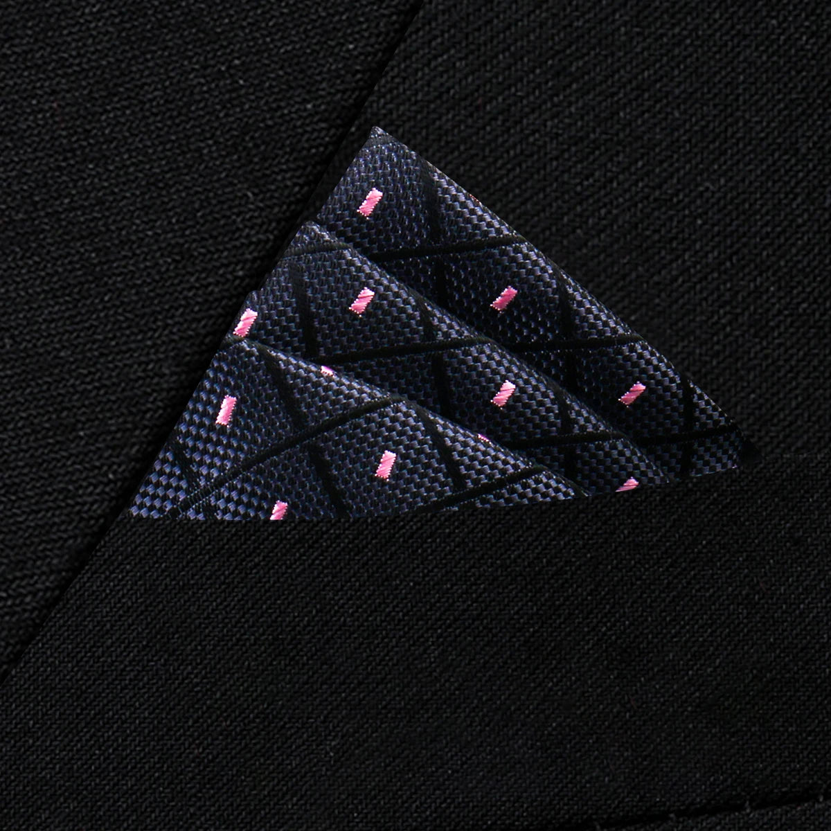 Herren Einstecktuch – Neues Design Jacquard Gewebtes Taschentuch, Braunes Anzug Accessoire für Hochzeit, Party & Formelle Anlässe
