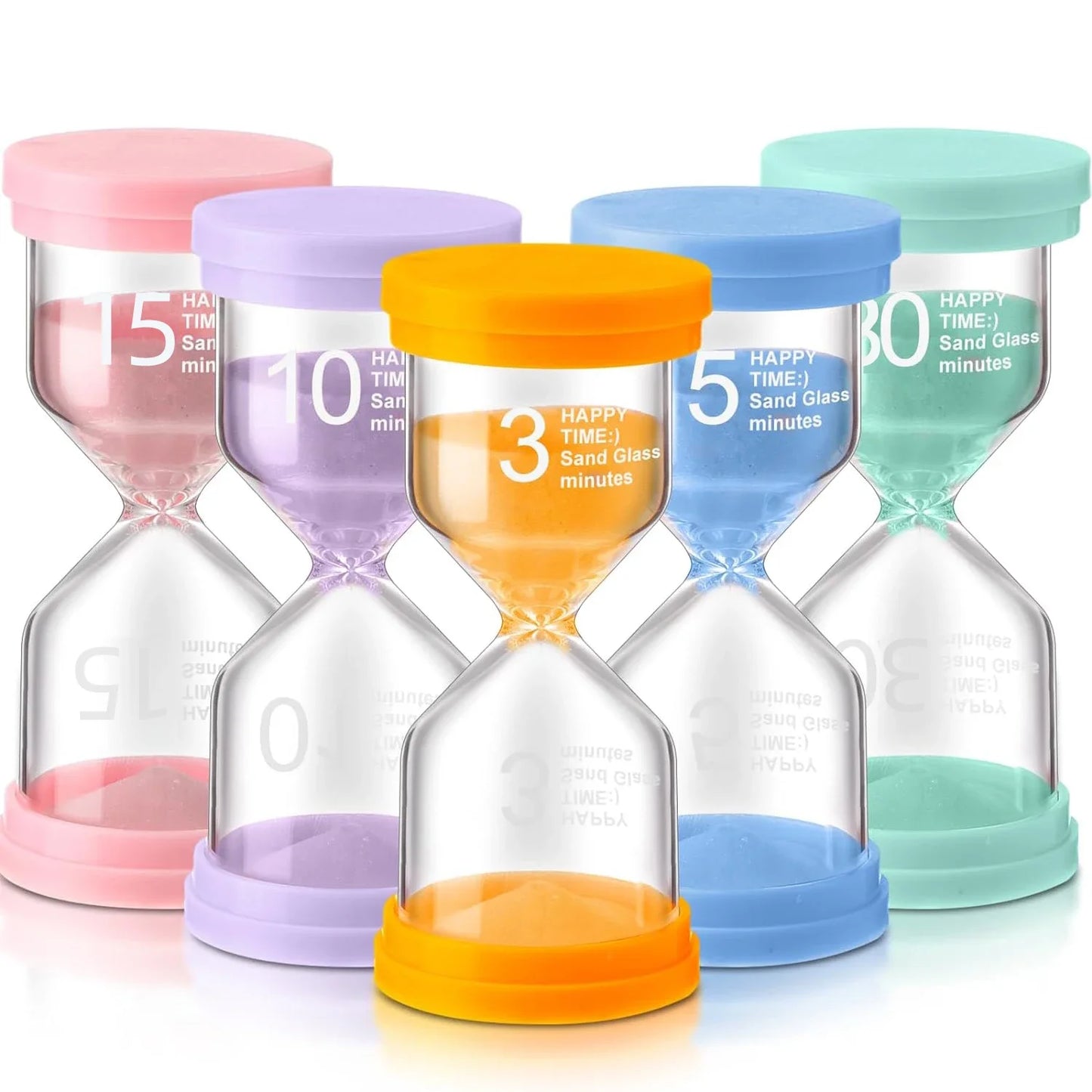 Bunte Sanduhr Timer – Kinder Lernspielzeug & Dekorative Sanduhr für Zuhause Kaufschwan®