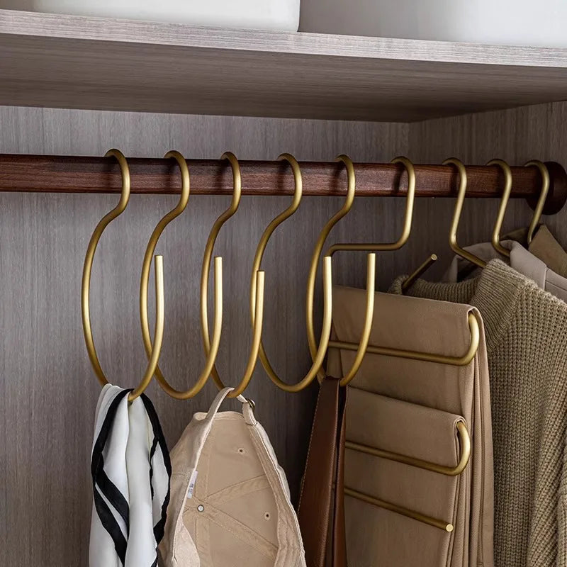 Hut Haken Kleiderbügel für Hosen und Caps – Aluminium Cap Organizer für Kleiderschrank und Schlafzimmer Kaufschwan®