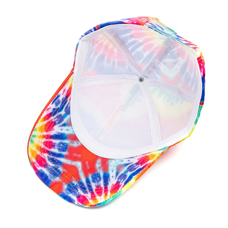 Outdoor Freizeit Regenbogen Kappe | Damen Regenbogen Bunte Baseballkappe | Streetwear Baseballcap Kaufschwan®
