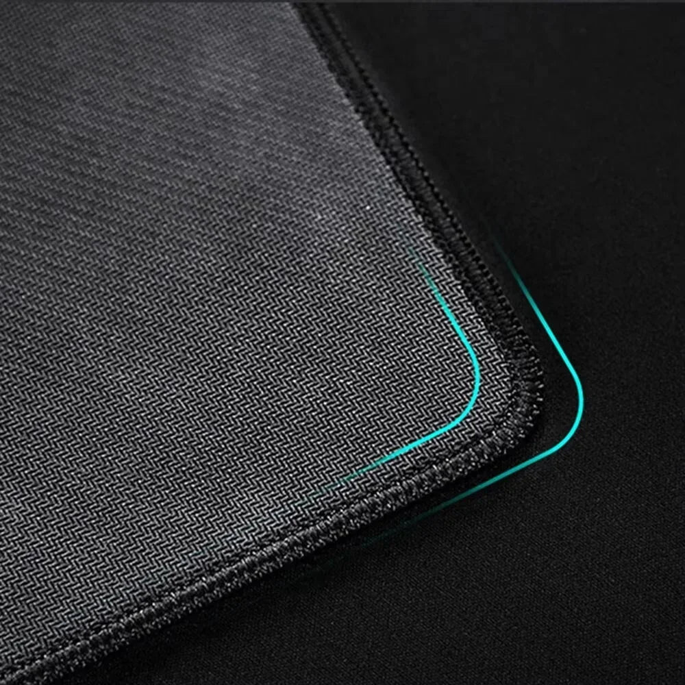 Graues Mauspad Serie – Groß/Klein Überlocktes XXL Schreibtischmatte für Tastatur und Gaming Kaufschwan®