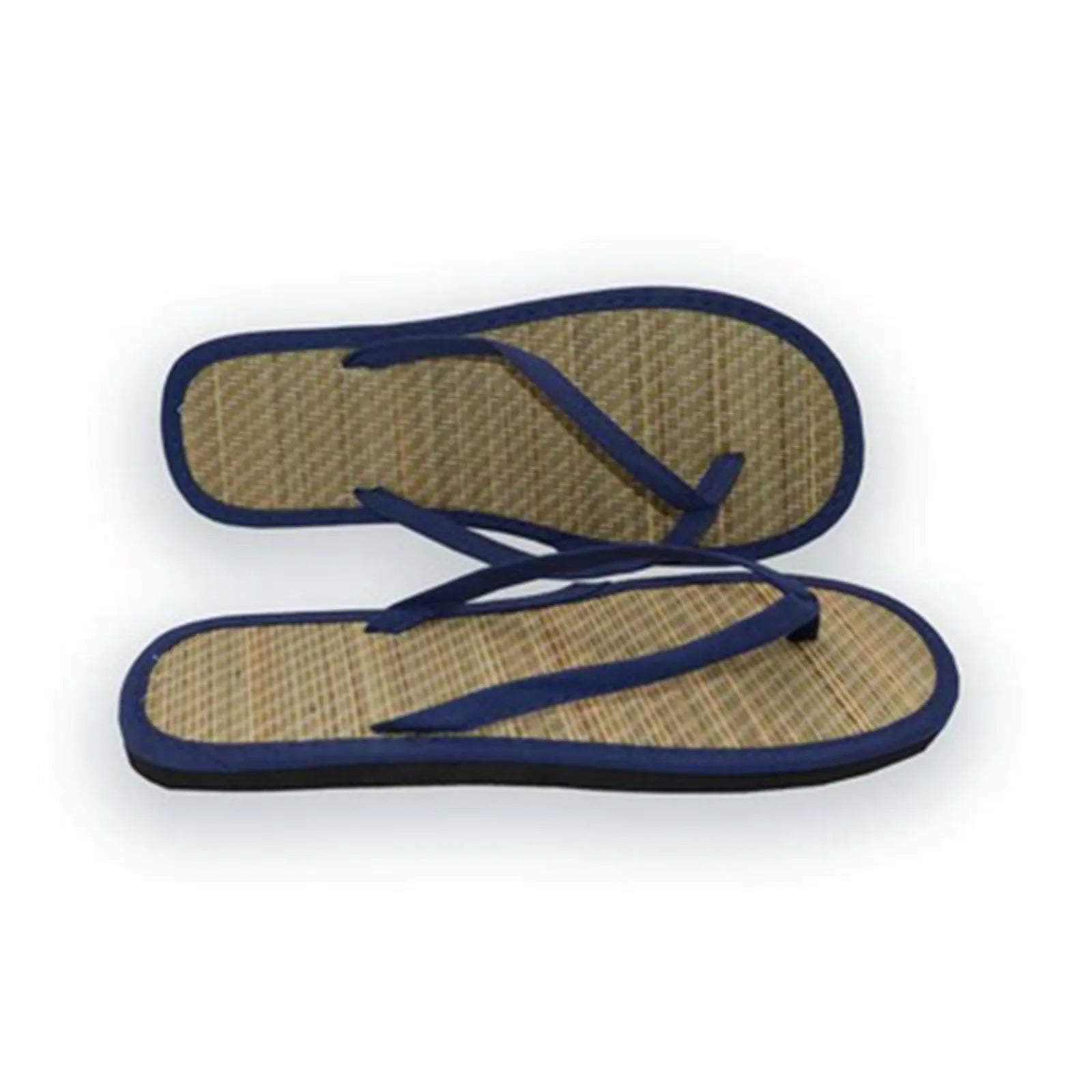 Damen Flache Flip-Flops | Bequeme Rutschfeste Bambus-Rattan Sandalen | Hausschuhe für Bad & Alltag Kaufschwan®