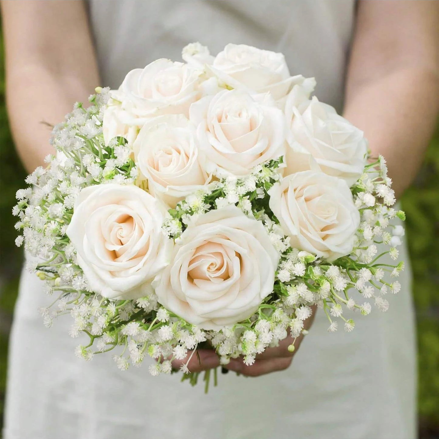 5/12 Stück Künstliches Schleierkraut aus Kunststoff – Kunstblumenstrauß für Hochzeit, Zuhause, Party & Valentinstagsdekoration Kaufschwan®