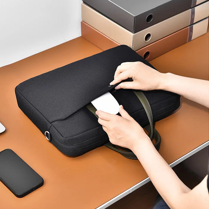 Laptop Schultertasche & Aktentasche – Schützende Notebook-Hülle als Handtasche für MacBook, Lenovo, Dell, HP & Laptops Kaufschwan®