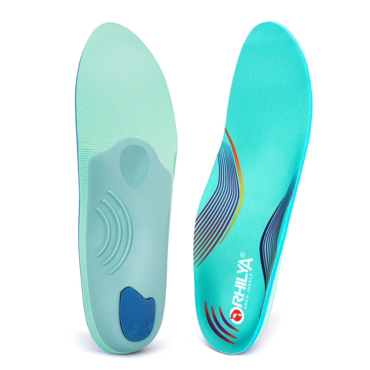 Orthopädische Sporteinlagen – Hohe Fußgewölbestütze für Damen & Herren | Plattfüße, Fersenschmerzen, Plantarfasziitis Kaufschwan®