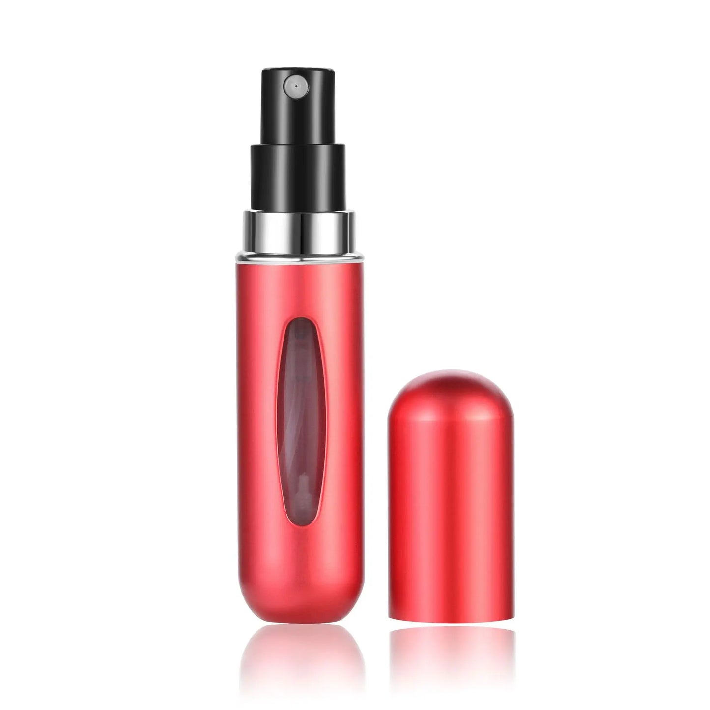 5ml Tragbare Parfüm Nachfüllflasche – Mini Refill Spray Atomizer | Leerer Parfümsprüher für Reisen & Alltag Kaufschwan® Rot