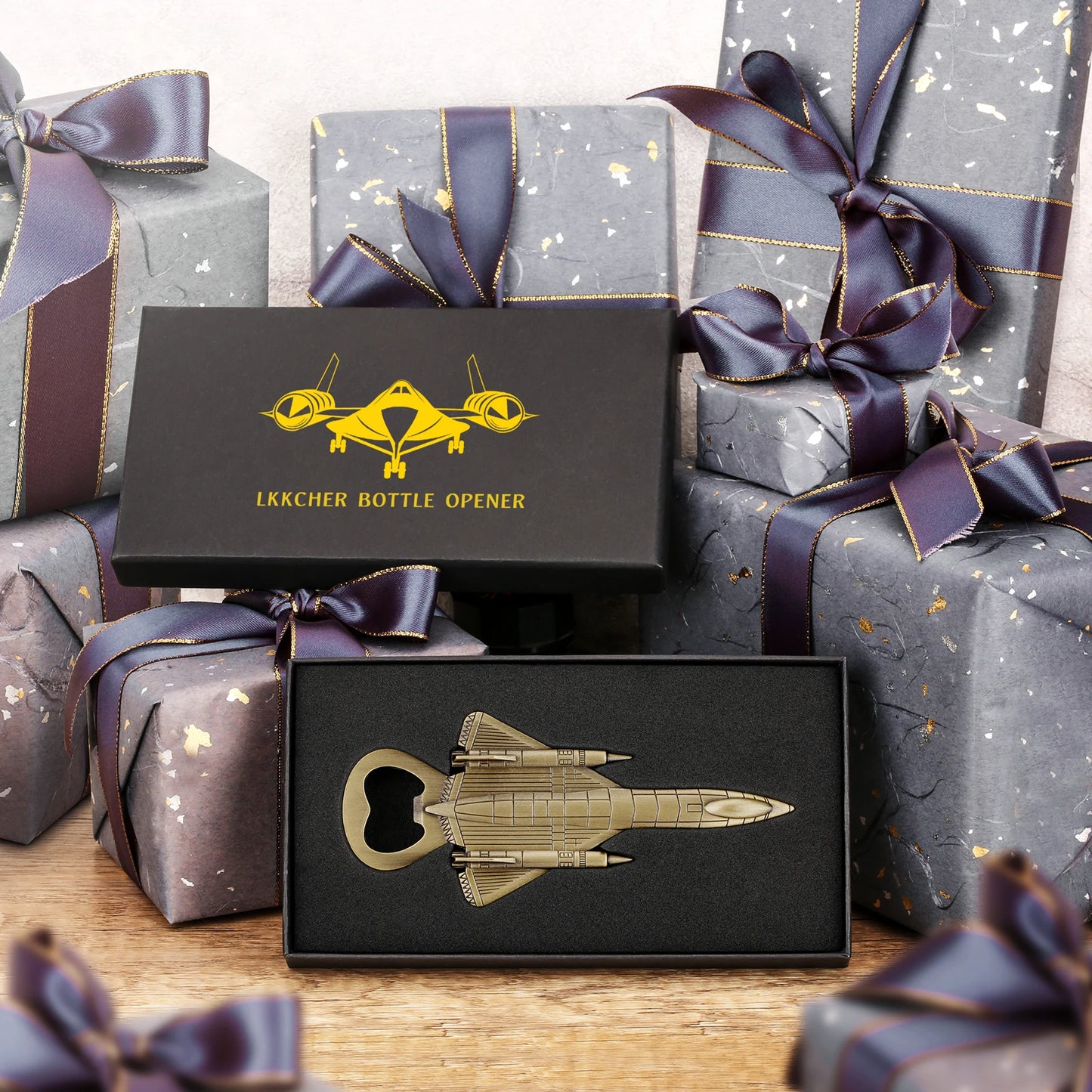 Flugzeug Flaschenöffner – Militär Design Metall Geschenk für Männer Kaufschwan®