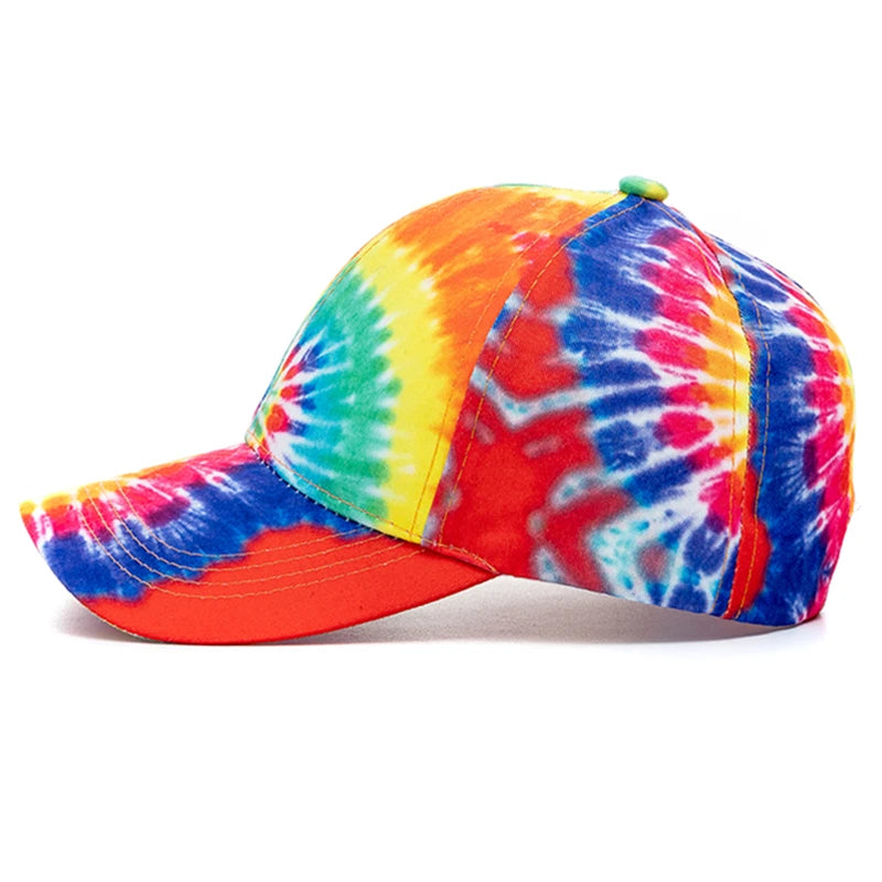 Outdoor Freizeit Regenbogen Kappe | Damen Regenbogen Bunte Baseballkappe | Streetwear Baseballcap Kaufschwan®