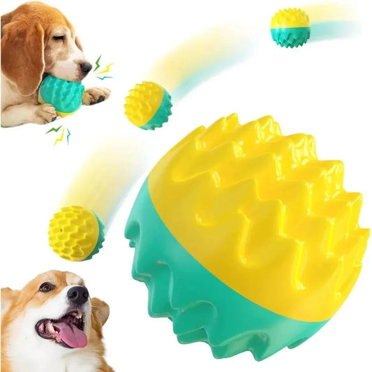 Quietschender Hundeball – Weicher Bissfester Kauspielball für Hunde Kaufschwan®