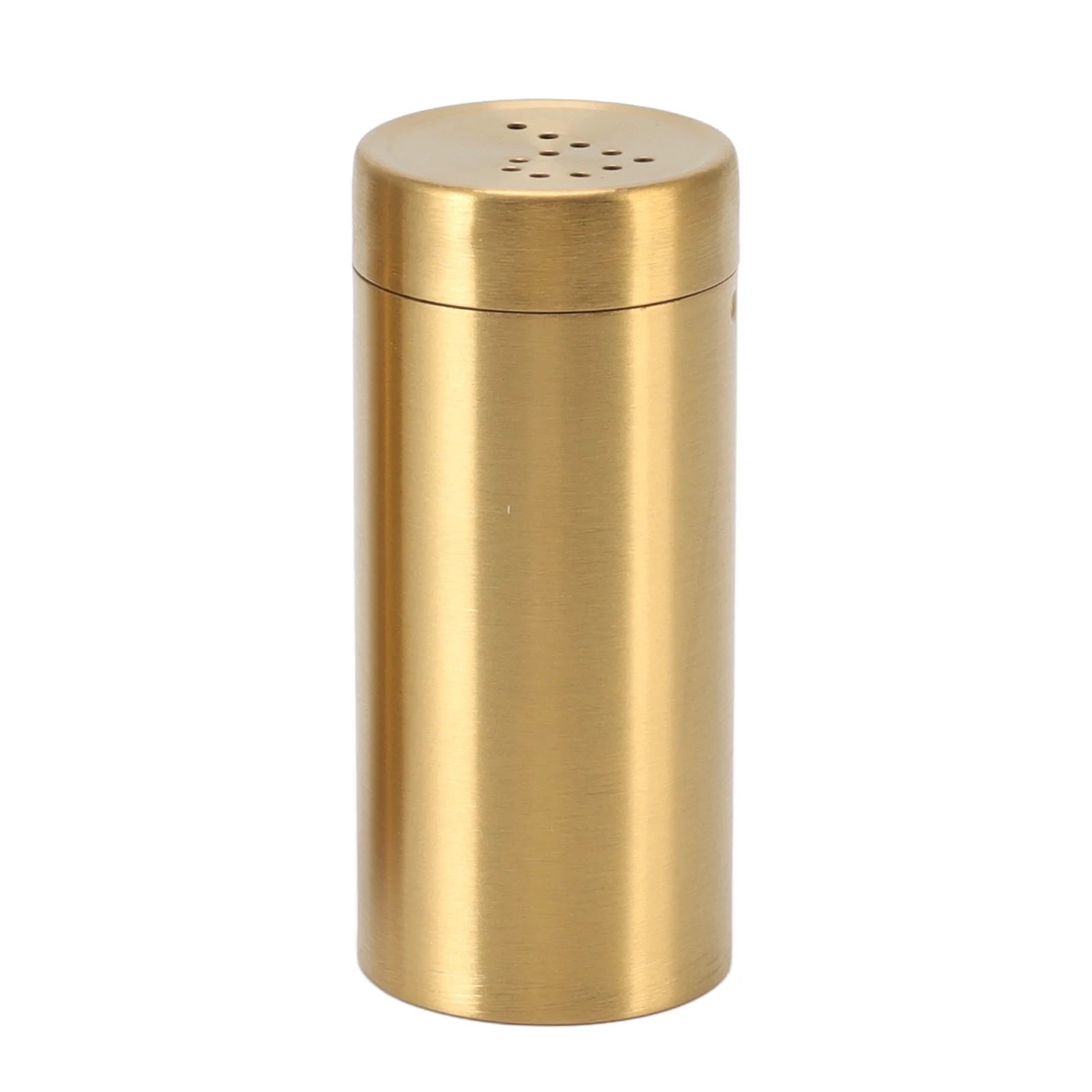 2er Set Gold Edelstahl Gewürzstreuer – Rostfreie Schraubdeckel Streuer für Salz, Zucker, Pfeffer & Paprika Kaufschwan®