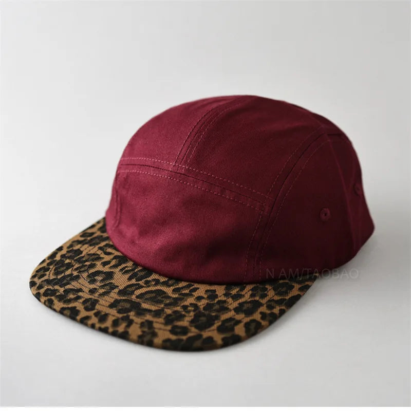 Retro Leopard Print Farbige Baseballkappe | Herren & Damen Modischer Freizeit-Baseballcap | Cool & Trendy Spice Girl Stil Kaufschwan®
