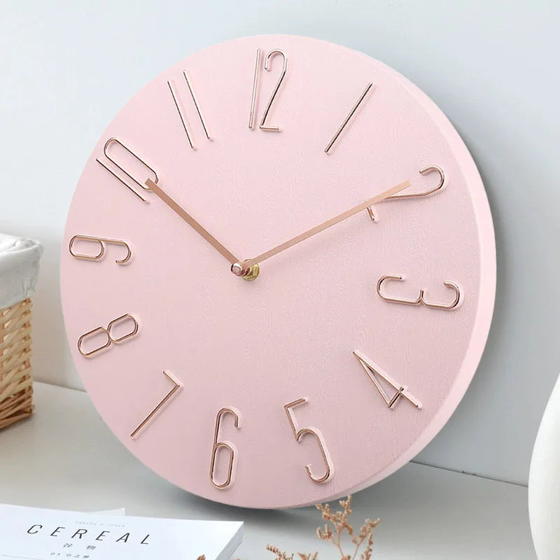 Moderne Minimalistische Luxus Wanduhr – Leise Quarz Deko Uhr Kaufschwan®
