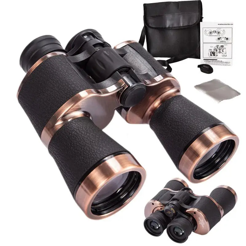 20x50 Hochleistungsfernglas für Erwachsene – Tragbares Spyglass Teleskop mit Tragetasche für Fußballspiele, Sport & Outdoor Kaufschwan®