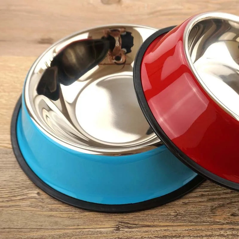 Personalisierter Haustier Futternapf – Edelstahl Schüssel mit Wunschname für Hunde & Katzen Kaufschwan®