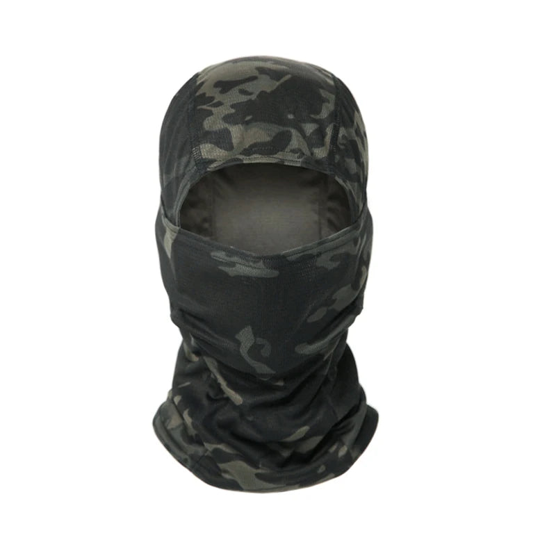 Camouflage Balaclava Mütze – Vollgesichtsmaske für Radfahren & Outdoor Sport | Skimaske Motorrad Helm Unterziehmütze Kaufschwan® Design 24