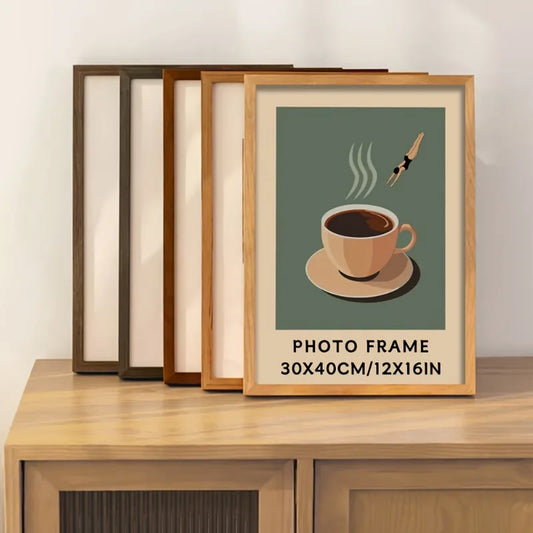 Vintage Holz Bilderrahmen Set – Wandmontage Galerie Rahmen für Wohnraum Dekoration Kaufschwan®