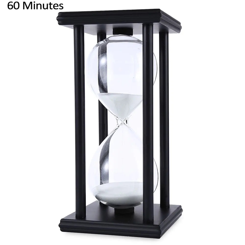 Moderne Holz Sanduhr – Eleganter Küchen, Schul & Wohn Dekor Sandtimer Geschenk Kaufschwan®
