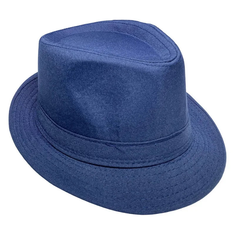 Sommer & Winter Hut - Jazzhut – Britischer Zylinderhut, Herren Fedora, Mittelalte & Ältere Warmer Jazzhut