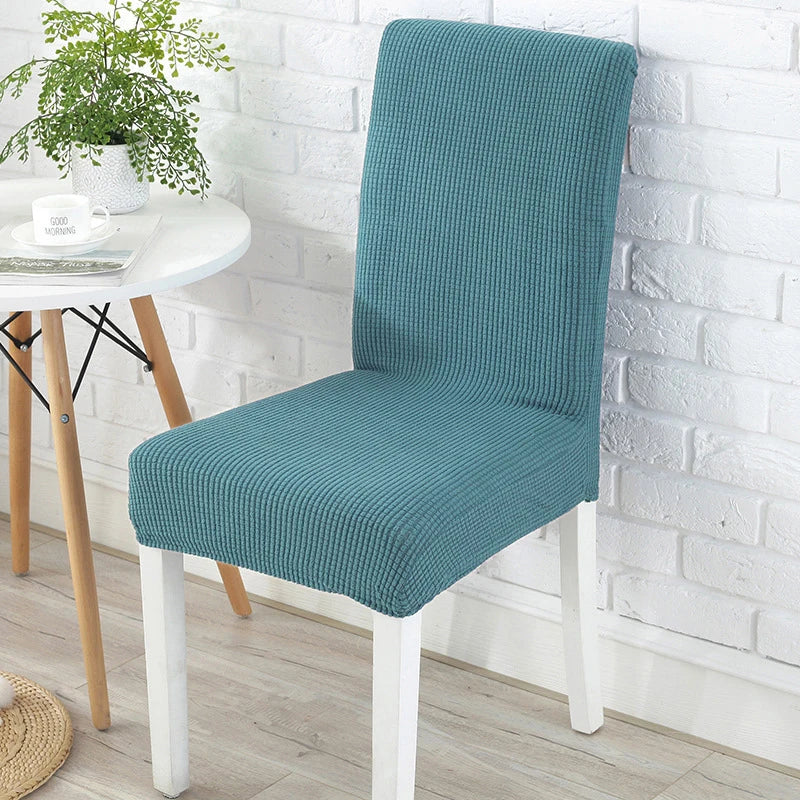 Elastischer Esszimmer Stuhlbezug – Dehnbarer Dicker Jacquard Küchenstuhl Überzug für Esszimmer, Hotel, Hochzeit & Bankett Kaufschwan®