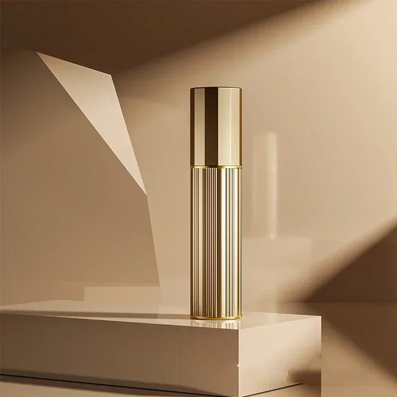 5ml / 10ml Mini Parfüm Zerstäuber – Nachfüllbare Sprayflaschen mit Bodenbefüllung | Tragbare Reise-Parfümsprüher Kaufschwan® Gold 5ml