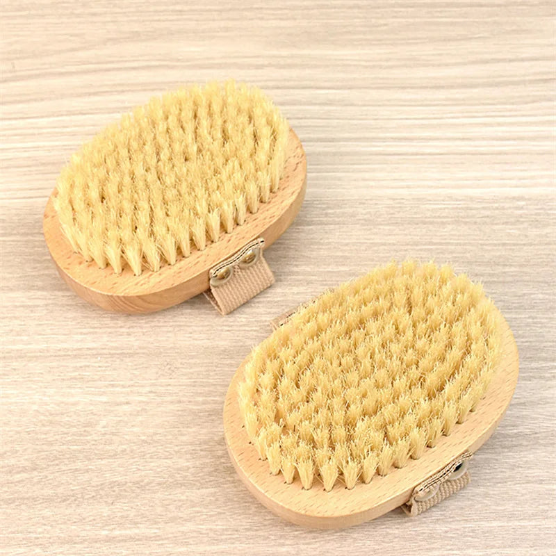 Naturborsten Körperbürste – Nass & Trocken Peeling Massage SPA Werkzeug Kaufschwan®