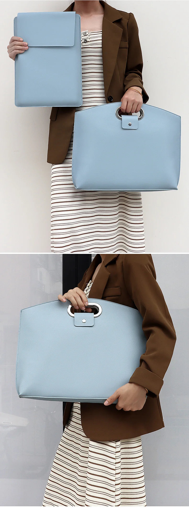 Luxuriöse Business Laptop Tasche – Wasserdichte Computer Aktentasche, Dokumenten-Handtasche & Elegante Tragetasche für Damen & Herren Kaufschwan®
