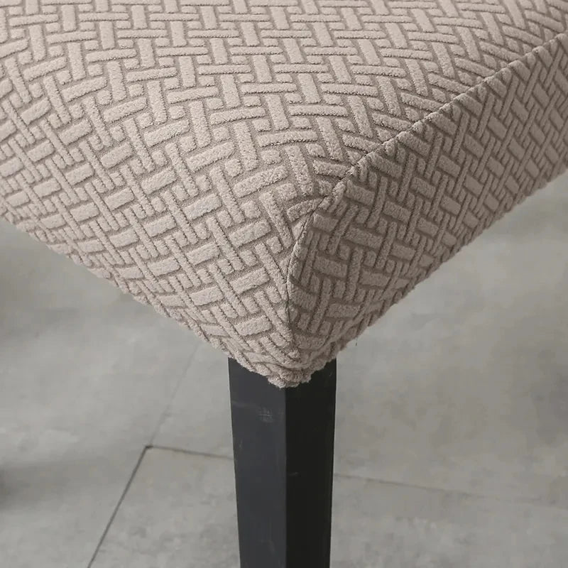 Elastischer Esszimmer Stuhlbezug – Dehnbarer Dicker Jacquard Küchenstuhl Überzug für Esszimmer, Hotel, Hochzeit & Bankett Kaufschwan®