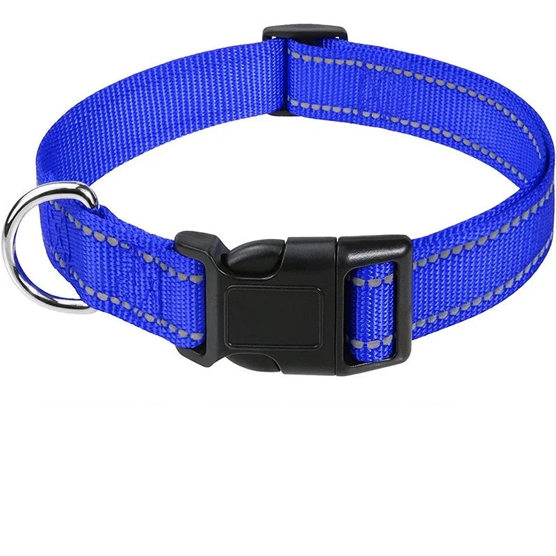 Dekoratives Choker Hundehalsband Stilvolles Halsband für Kleine Hunde Welpen Verstellbar Kaufschwan® Dunkelblau XS (1.5CM)(20-30CM)