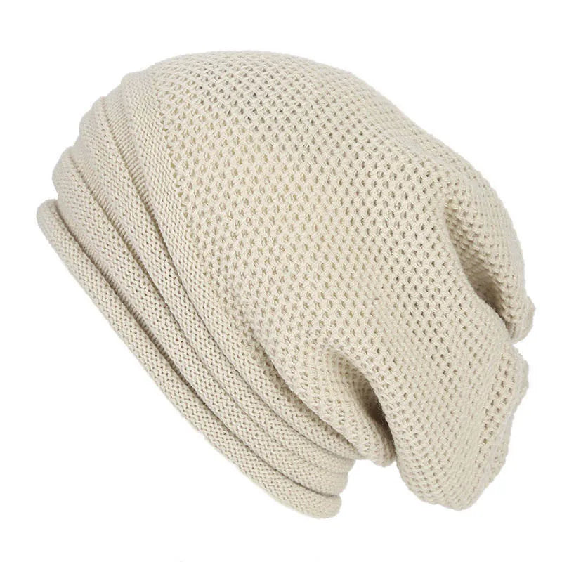 Winter Slouchy Beanie Mütze – Oversize Woll-Strickmütze für Damen & Herren | Warme Baggy Mütze für Ski & Alltag Kaufschwan®