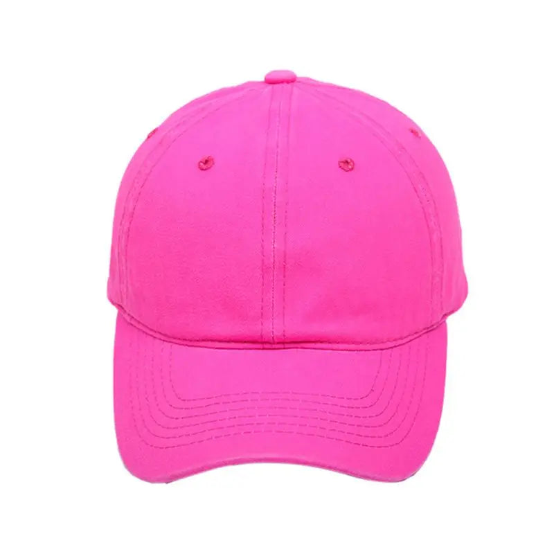 Neon Baumwolle Baseballkappe | Fluoreszierende Neon Farben Baseballcap | Outdoor Sport Snapback Trucker Baseballcap Kaufschwan®