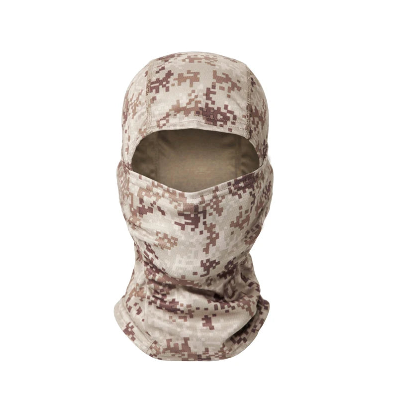 Camouflage Balaclava Mütze – Vollgesichtsmaske für Radfahren & Outdoor Sport | Skimaske Motorrad Helm Unterziehmütze Kaufschwan® Design 6