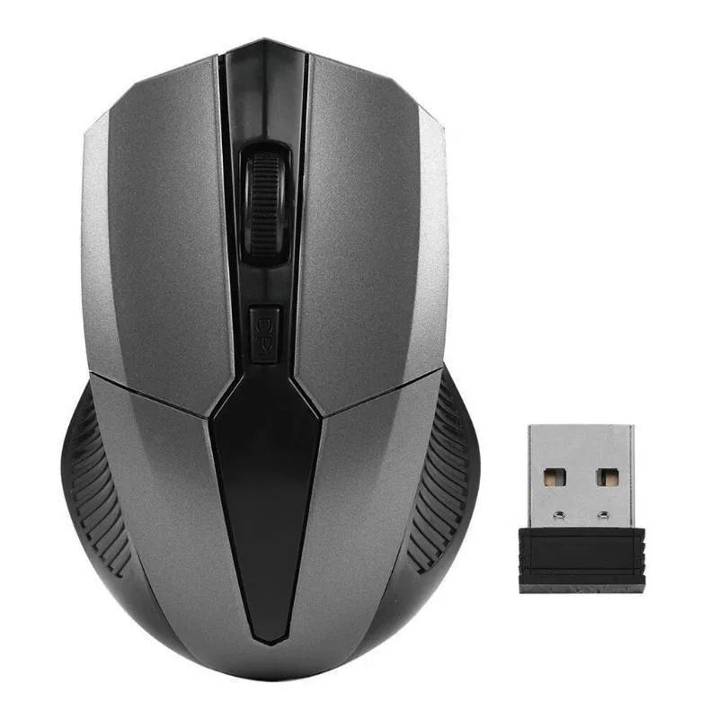 2.4GHz 1200DPI Kabellose Maus – Einstellbare Optische Gaming Maus für PC, Laptop & Büro Kaufschwan®