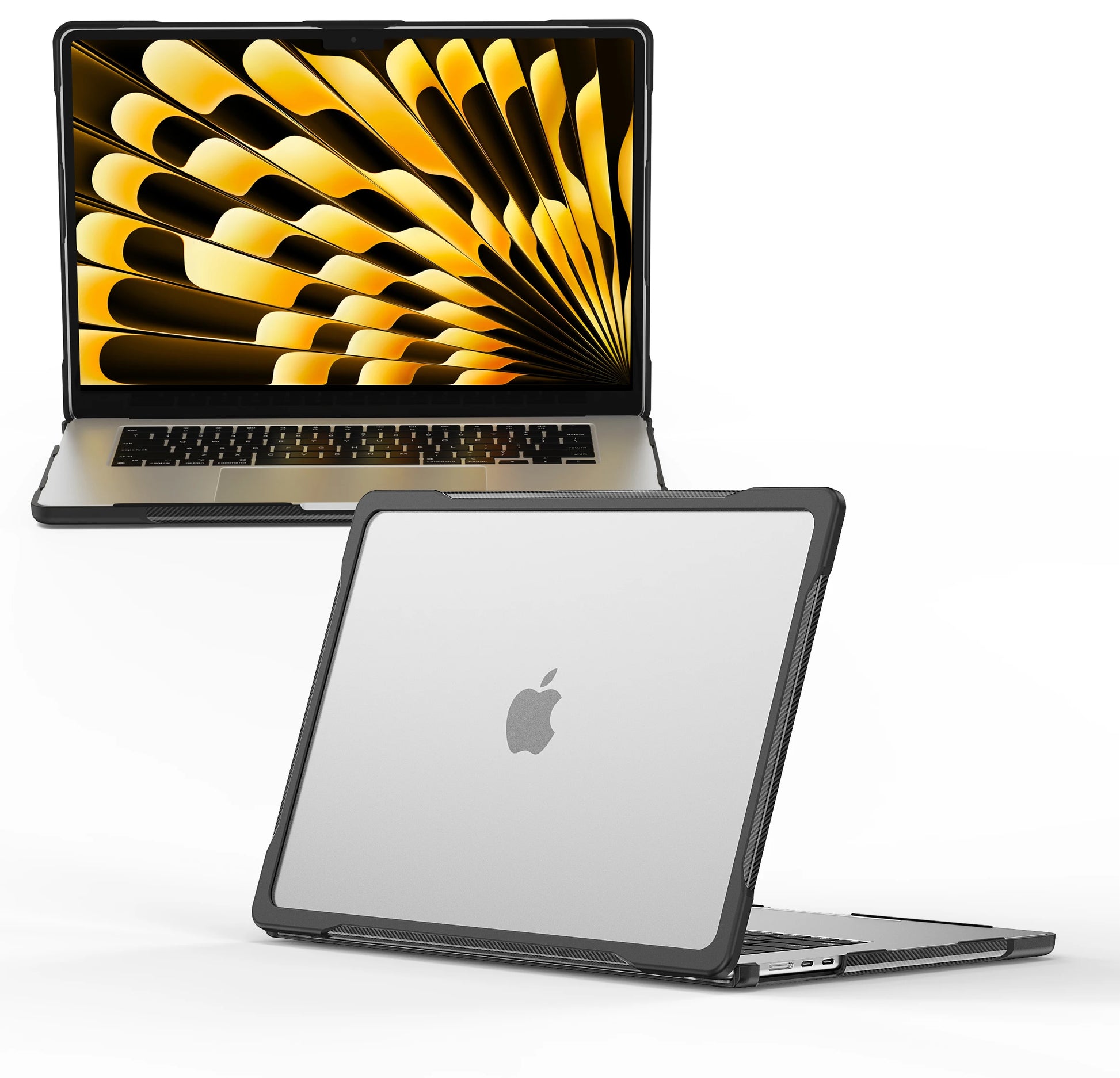 Laptop Hülle für MacBook Air 13.6/15 (M1 M2 M3 M4 2025) & Pro 14/16 – Stoßfeste Anti-Fall Schutzhülle Kaufschwan®