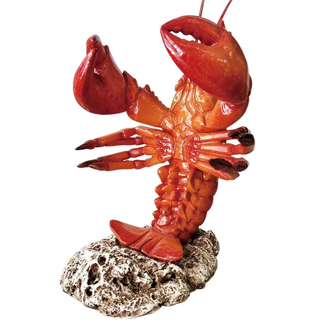 Hummer Weinflaschenhalter – Harz Langusten Flaschenständer | Maritime Küchen- & Bar Dekoration | Meeres-Themen Ornament Kaufschwan®