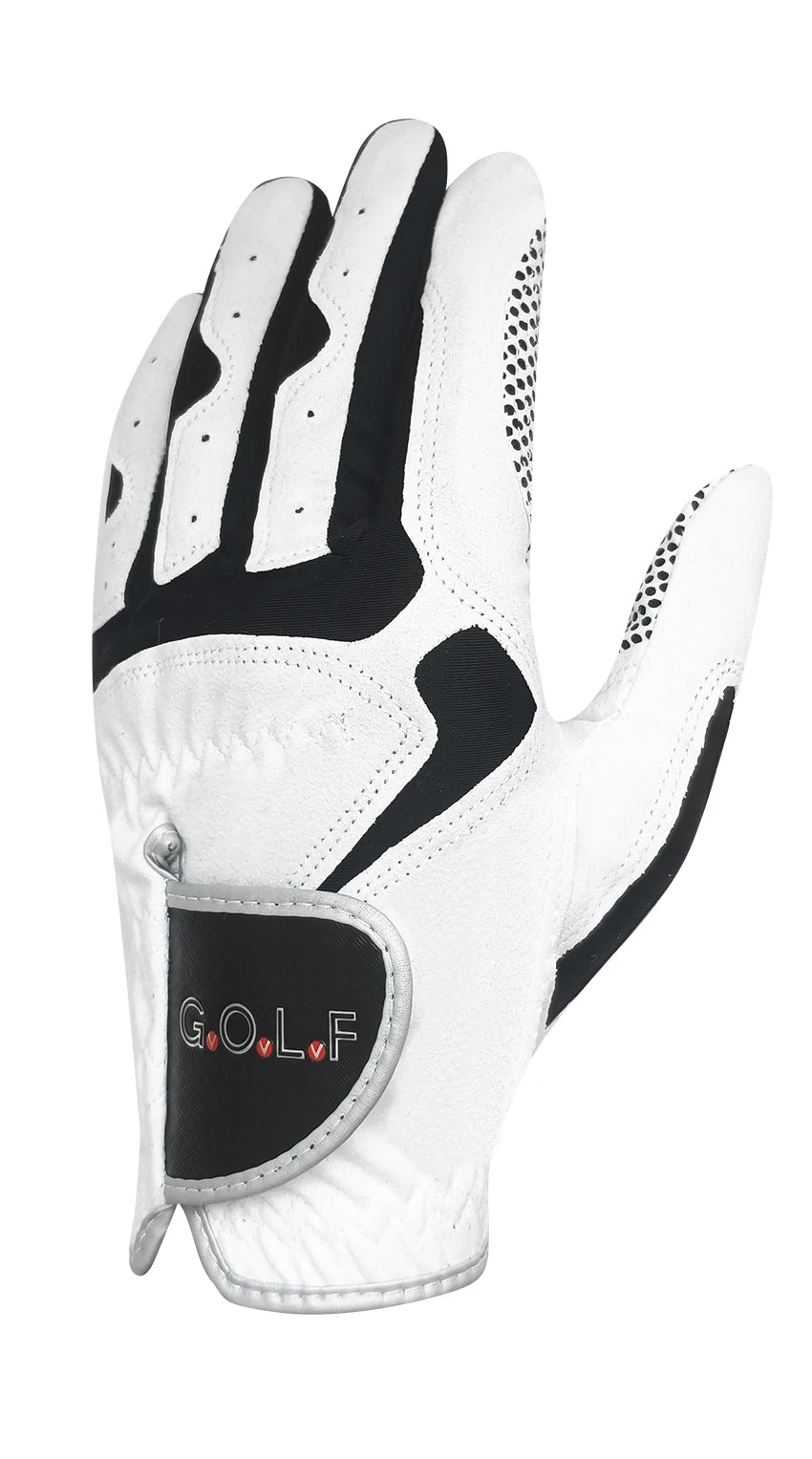 Herren Golfhandschuh – Verbesserte Griffigkeit | Atmungsaktiv & Bequem | Für Linke oder Rechte Hand, 1 Stück Kaufschwan®